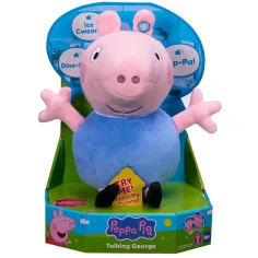 Sprechende Zsoli Schwein Plüschfigur 20cm