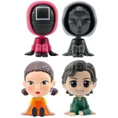 Squid Game Bobble Hero Überraschungs-Mini-Figur 8cm Bild 2