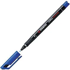 Stabilo OHPen universal F alkoholischer Filzstift in Blau 0,7mm Bild 2