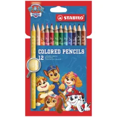 Stabilo: Paw Patrol dicke bunte Buntstifte 12er Set Bild 1