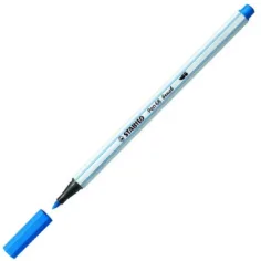 Stabilo: Pen 68 Pinselmarker blau