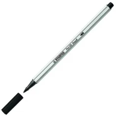 Stabilo: Pen 68 Pinselmarker schwarz