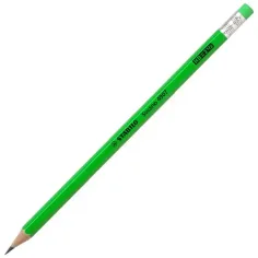 Stabilo: Swano neon grüne Radiergummi Bleistift HB