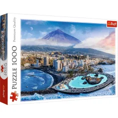 Stadt Teneriffa, Spanien 1000 Teile HQ Puzzle - Trefl