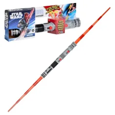 Star Wars Doppelklingen-Lichtschwert: Darth Maul aufklappbares elektronisches Lichtschwert - Hasbro Bild 2