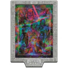 Star Wars Metamorphoses Episode VII-VIII-IX 520-teiliges Puzzle mit Rahmen und RGB-LED-Beleuchtung - Clementoni Bild 3