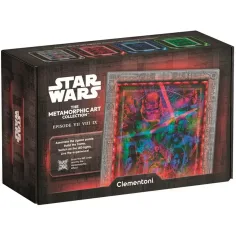 Star Wars Metamorphoses Episode VII-VIII-IX 520-teiliges Puzzle mit Rahmen und RGB-LED-Beleuchtung - Clementoni