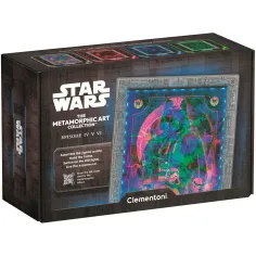 Star Wars Metamorphoses Klassische Trilogie 520 Teile Puzzle mit Rahmen und RGB LED Beleuchtung – Clementoni
