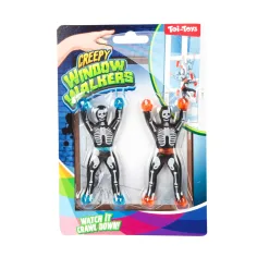 Sticky Man: Skelett Fensterkletterer Figur 2er Set