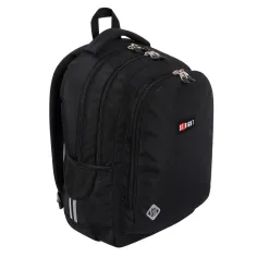 St.Right Black ergonomischer Schulranzen, Rucksack BP73 46x31x20cm Bild 2