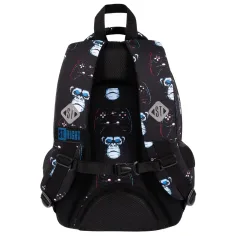 St.Right Blue Gamer ergonomischer Schulranzen, Rucksack BP26 39x27x17cm Bild 2