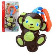Sun Baby: Fröhlicher Affe BPA-freie Babyrassel
