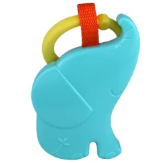 Sun Baby: Fröhlicher Elefant BPA-freie blaue Babyrassel Bild 3