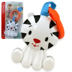 Sun Baby: Fröhlicher weißer Tiger BPA-frei Baby-Rassel