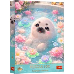 Süßer Seehund 500 Teile Premium Plus Qualität Puzzle - Trefl Bild 1