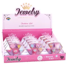 Süßigkeiten-Ringset in verschiedenen Varianten in einer diamantförmigen Schachtel, 1 Stück Bild 3