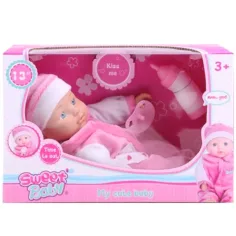 Sweet Baby Puppe mit Zubehör 33cm