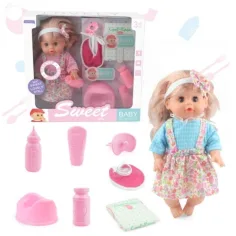 Sweet Baby Doll Puppe mit Geräuschen und Zubehör in verschiedenen Ausführungen