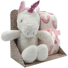 SweetDreams: Decke und Plüsch-Einhorn-Set Bild 1