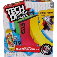 Tech Deck: Competition Wall 2.0 Streckenset mit besonderem Fingerboard – Spin Master