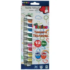 Tempera Set 7,5ml 12 Stück Bild 1