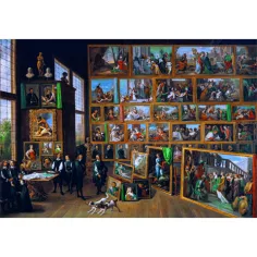 Teniers: Kunstsammlung des Erzherzogs Leopold Museum HQC Puzzle 2000 Teile - Clementoni Bild 2