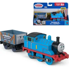 Thomas und seine Freunde: Motorisierte Lokomotive - Thomas & S.C. Ruffey - Mattel
