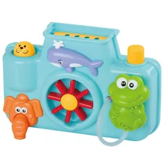 Tierisches Baby-Badespielzeug mit Schaufelrad Bild 2