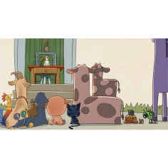 Tiernachrichten (Schwein und Gans) Diafilm