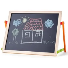 Tisch-Magnettafel mit Buchstaben und Zahlen - Woodyland Bild 2