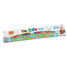 Tita Maxi Rainbow 80er-Set Buntstifte - Carioca