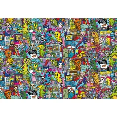 Tokidoki 1000-teilige Panorama-Puzzle - Clementoni Bild 2