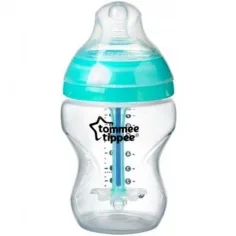Tommee Tippee: Advanced Anti-Colic türkise Babyflasche 260 ml (ab 0 Monaten) Bild 2