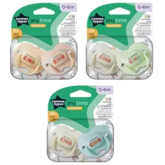 Tommee Tippee: Anytime 2er-Schnuller-Set (0-6Monate) Bild 1