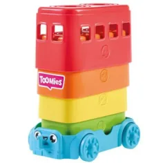 Tomy: Toomies - Versteck-Eier Doppeldecker-Bus Spielset Bild 2