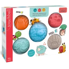 Touchball: 5-teiliges Tierset zur Förderung des Tastsinns