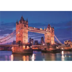 Tower Bridge, London HQC Puzzle 1000 Teile - Clementoni Bild 2