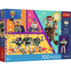 Toy Story 100-teiliges UFT Puzzle mit Poster - Trefl