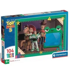 Toy Story 5 104-teiliges Supercolor-Puzzle - Clementoni Bild 1