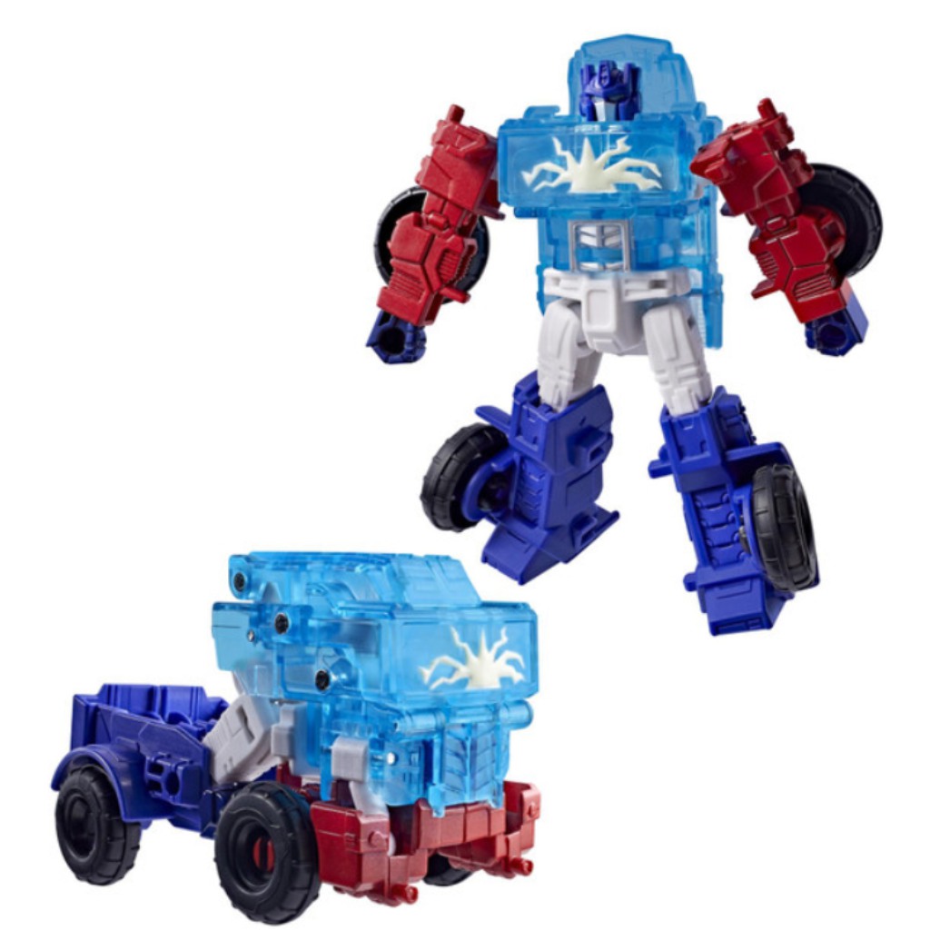 Transformers Cyberworld Cyber Changers: Optimus Prime wandelbare Roboterfigur - Hasbro Bild 2