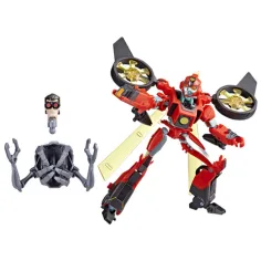 Transformers: EarthSpark Deluxe Terran Twitch verwandelbare Actionfigur – Hasbro Bild 2