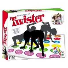 Twister Geschicklichkeitsspiel mit Würfeln