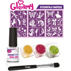 TyToo: Glänzendes Glitzer-Tattoo-Set Bild 2