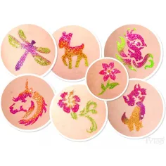 TyToo: Glänzendes Glitzer-Tattoo-Set Bild 3