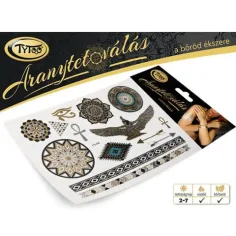 TyToo: Goldtattoo Ägyptische Motive Set 21x15cm Bild 2