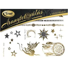 TyToo: Goldtattoo Traumfänger, Feen-Set 21x15cm Bild 1