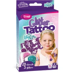 TyToo: LilyCorn Glitzer-Tattoo-Set
