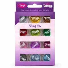 Tytoo: Shiny Mix – Glänzender Mix 12er Glitzer Set