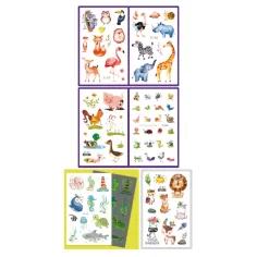 TyToo: Tier-Tattoo-Aufkleber-Set, 69 Stück Bild 2