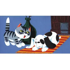 Ungehorsame Katze Diafilm